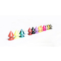 Colorized Brass Tree Spikes for Leather Crafts